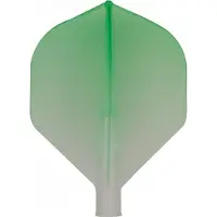 Cuesoul - Tero Flight System AK4 - Gradient Green Standard - Dart Flights