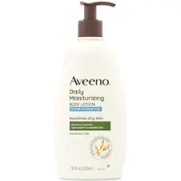Aveeno Sheer Hydration Daily Moisturizing Fragrance-Free Lotion with Nourishing Prebiotic Oat, Fast-Absorbing Body Moisturizer for Dry Skin with Lightweight, Breathable Feel, 530ml