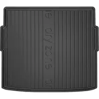 Frogum DRY ZONE Kofferbakmat - Geschikt voor DS7 CROSSBACK (vanaf 2017) - Lage laadvloer - TPE Rubber - Zwart