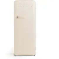 Create - Koelkast in retrostijl - Gebroken wit - Handvat Zand - FRIDGE RETRO 281L