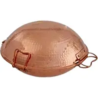 Ich-zapfe Cataplana - koper, voor het bereiden van vis, vlees en zeevruchten, 27cm