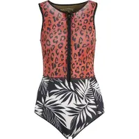 Billabong Wetsuit 'Sista' rood / zwart / offwhite
