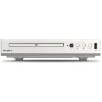 Philips DVD-speler Wit + pakket met 2 dvd's: ‘Stalingrad’ en ‘Fury’