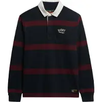 Superdry Shirt marine / donkerrood / wit