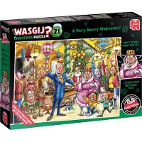 Royal Jumbo BV Wasgij Christmas 21 make-over! 2x1000pc Karton Puzzel