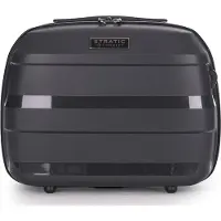 Stratic Gepäckstücke Cosmetische tas Reistas Straw + Beauty Case Black Zwart