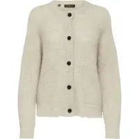 Selected Gebreid vest 'SLFLulu' beige