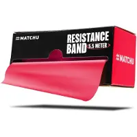 Matchu Sports Weerstandsband 5,5 meter - Licht - Lengte: 5,5 meter Breedte: 14 centimeter