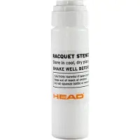 Head Stencil inkt Racket - Wit