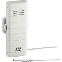 TFA-Dostmann Kat.Nr. 30.3301.02 Weather Hub Temperatursender mit wasserdichtem Kabel Kat.Nr. 30.3301.02 Draadloze thermometer