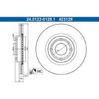 Ate Remschijf 24.0123-0129.1