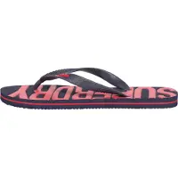 Superdry Teenslippers nachtblauw / rood