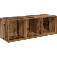 vidaXL Tv-meubelset 3 st Oud Hout Bewerkt hout
