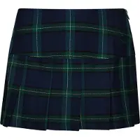 Superdry Vintage Check Pleat Mini Rok