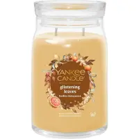 Yankee candle - Glistening Leaves Large Geurkaars - 90 branduren - 2 lonten
