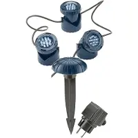 Fiap 3210 Vijverbelichting Set van 3 stuks LED Donkerblauw