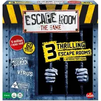 Goliath Escape Room spel - 3 spannende avonturen voor thuis (Engelstalig).