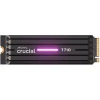 Crucial T710 SSD met koellichaam 2TB M.2 2280 PCIe Gen5 NVMe Interne solid-state module met koellichaam