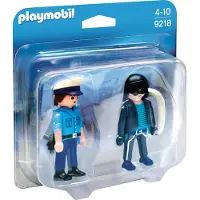 Playmobil City Action 9218 DuoPack Policier et voleur