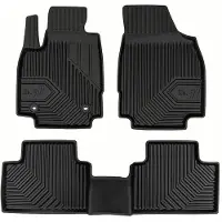 Frogum No.77 Automat / Vloermat - 3D Pasvorm - Geschikt voor MG 3 vanaf 2024 - TPE Rubber - 4-delig - Zwart