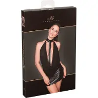 Noir Handmade Jurk Transparent S