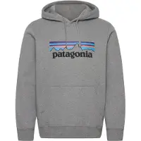 Patagonia Unisex P-6 Logo Uprisal Hoodie Grey