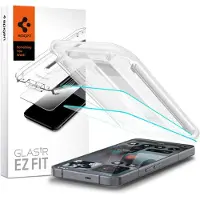 Spigen Glas.tR EZ Fit Nothing Phone 3 Glazen Screenprotector 2 Pack