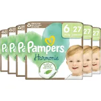 Pampers Harmonie luiers - Maat 6 (13+ KG) - 162 luiers - 6 x 27