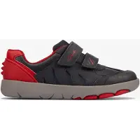 Clarks Rex Play K Marine/Rood Lea Schoenen