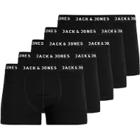 Jack & Jones Boxershorts 'Huey' zwart / wit