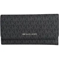 Michael Kors Jet Set Travel 35S8GTVF7L Lange Leren Portemonnee voor Vrouwen