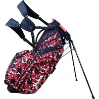 Srixon Premium Standbag Black/Red Camo