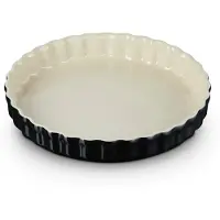 Le Creuset Taartvorm Heritage - Ebbenzwart - ø 28 cm