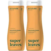 ATTITUDE 2x Shampoo Volume Shine Soy Protein & Cranberries 473 ml