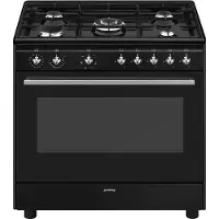 Smeg Kookplaat Gas CX91GMBL