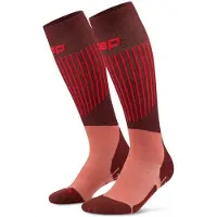 Cep Ski Ultralight Socks Tall 3.0, skisokken, dames, bruin