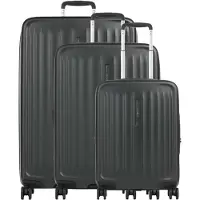 Samsonite Fyrm 4 wielen Kofferset 3-delig met uitbreidingsplooi grijs