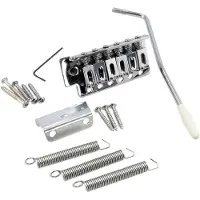 Fazley 10602 tremolo brug voor linkshandige ST-stijl gitaar chrome