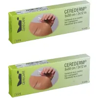 Cerederm Rechthoek 5 cm x 30 cm 2x10 St Pleister