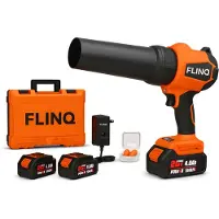 FlinQ Handblazer Premium - Draadloze Bladblazer met accu - Multi inzetbaar - Borselloze Motor - incl 2 accu's & oorbeschermers