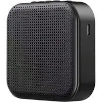 LONGZIMING -Draagbare Bluetooth Stemversterker 3W met Ruisonderdrukking – Compact Ontwerp, Lange Batterijduur – Ideaal voor Docenten & Gidsen – Zwart