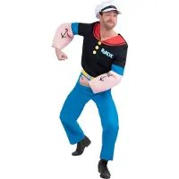 Smiffys Popeye Spinaziesterk - Man