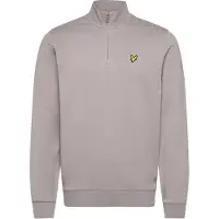 Lyle & Scott Heren Truien & Vesten Loopback Quarter Zip Sweat - Taupe - Maat S