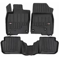 Frogum Geschikt voor Honda Civic XI vanaf 2022 - Automatten Set - TPE Rubber - 6 cm Hoge Rand - Geurloos