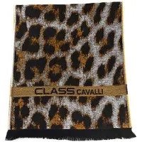 Cavalli Class Heren Bruine Wollen Sjaal