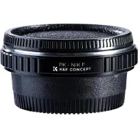 K&F Concept K&F Lens Adapter Pentax K - Nikon F (met glas)