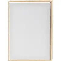 Creativ Company Gespannen canvas met Lijst A4 29,7x21 cm 280 gr wit 10 Stuks