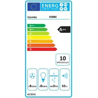 Cecotec Bolero Flux Tt 905500 Decoratieve Afzuigkap 90 Cm