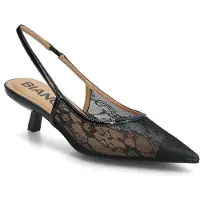 Bianco Slingpumps 'Kristin' zwart