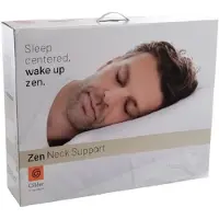 Gilder ZEN SUPPORT kussen met neksteun Medium | vulling microvezel (Microdown) | vulgewicht 1050 gr. | anti-allergisch | 60x70 cm